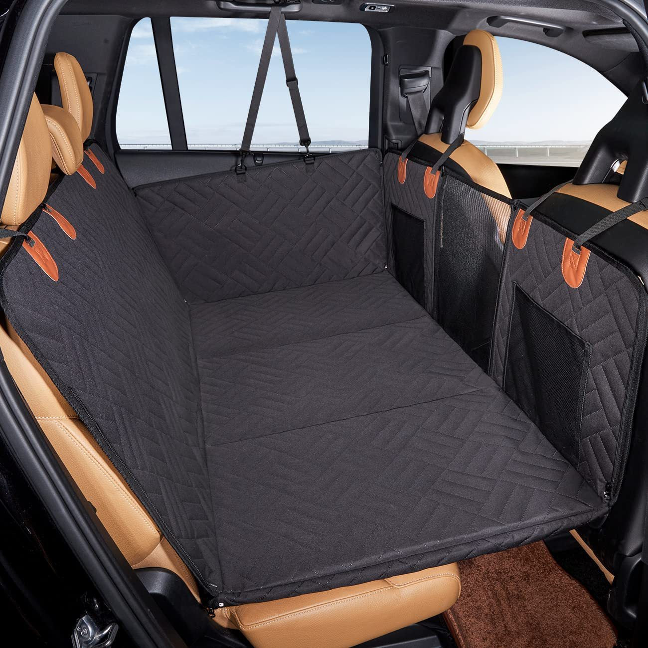 PAWDURA V3 Ultimate Protector™ - Hard Bottom Car Seat Protector