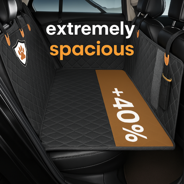 PAWDURA V3 Ultimate Protector™ - Hard Bottom Car Seat Protector